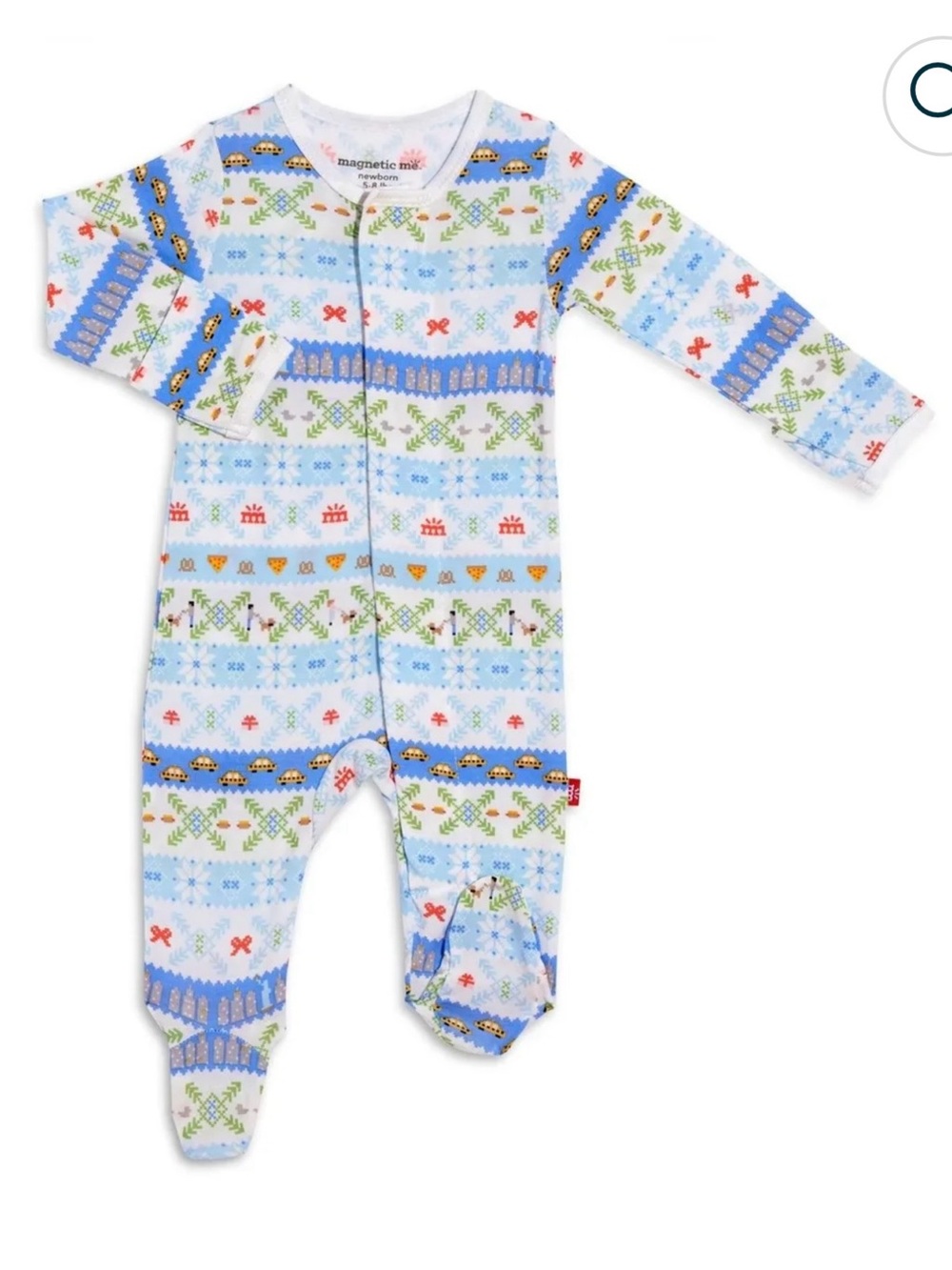 Magnetic Me ISLE ALWAYS LOVE NEW YORK MODAL MAGNETIC FOOTIE size 6-9 M